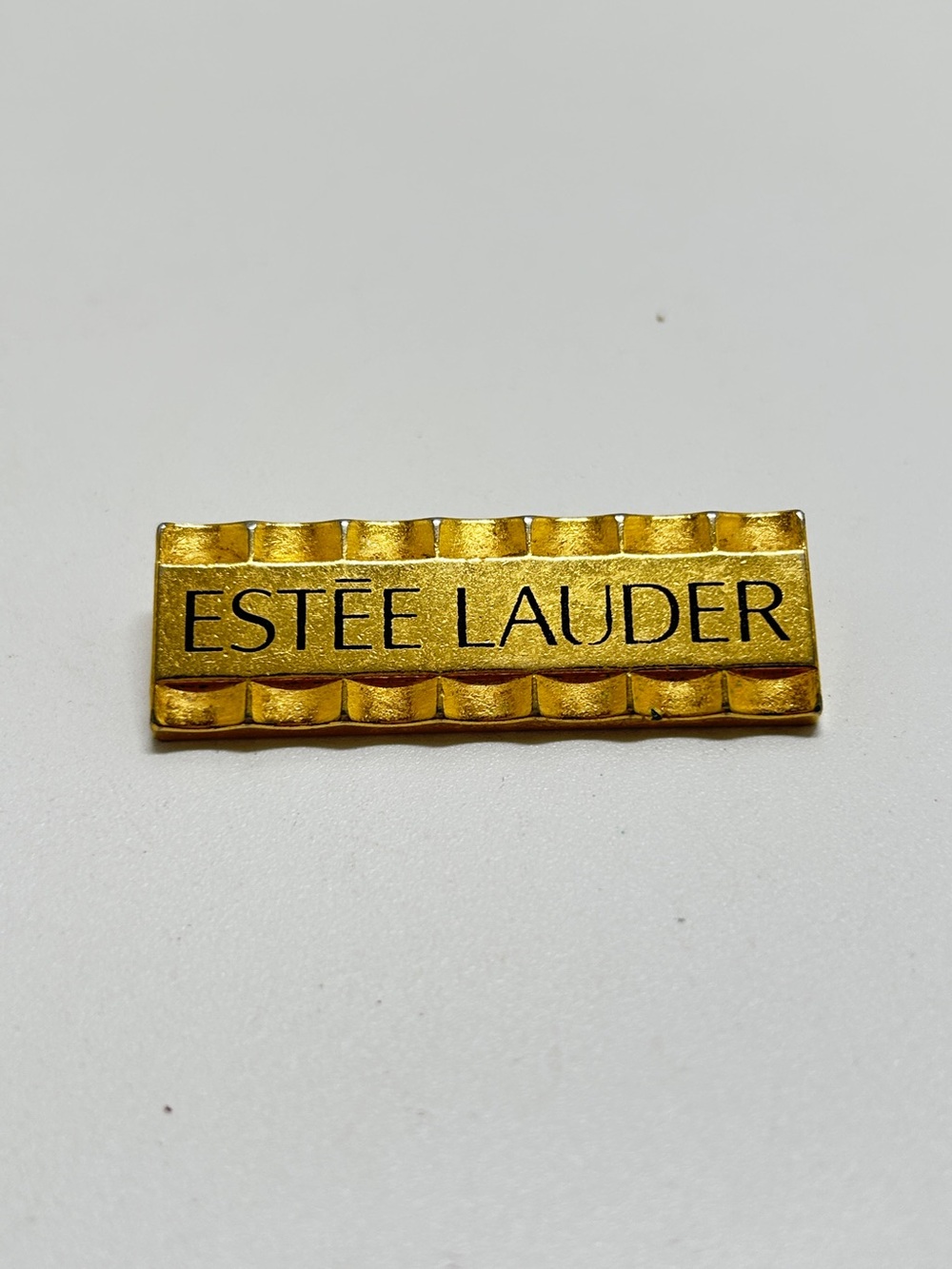 Vintage Estée Lauder Gold Employee Sales Brooch